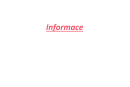 Informace